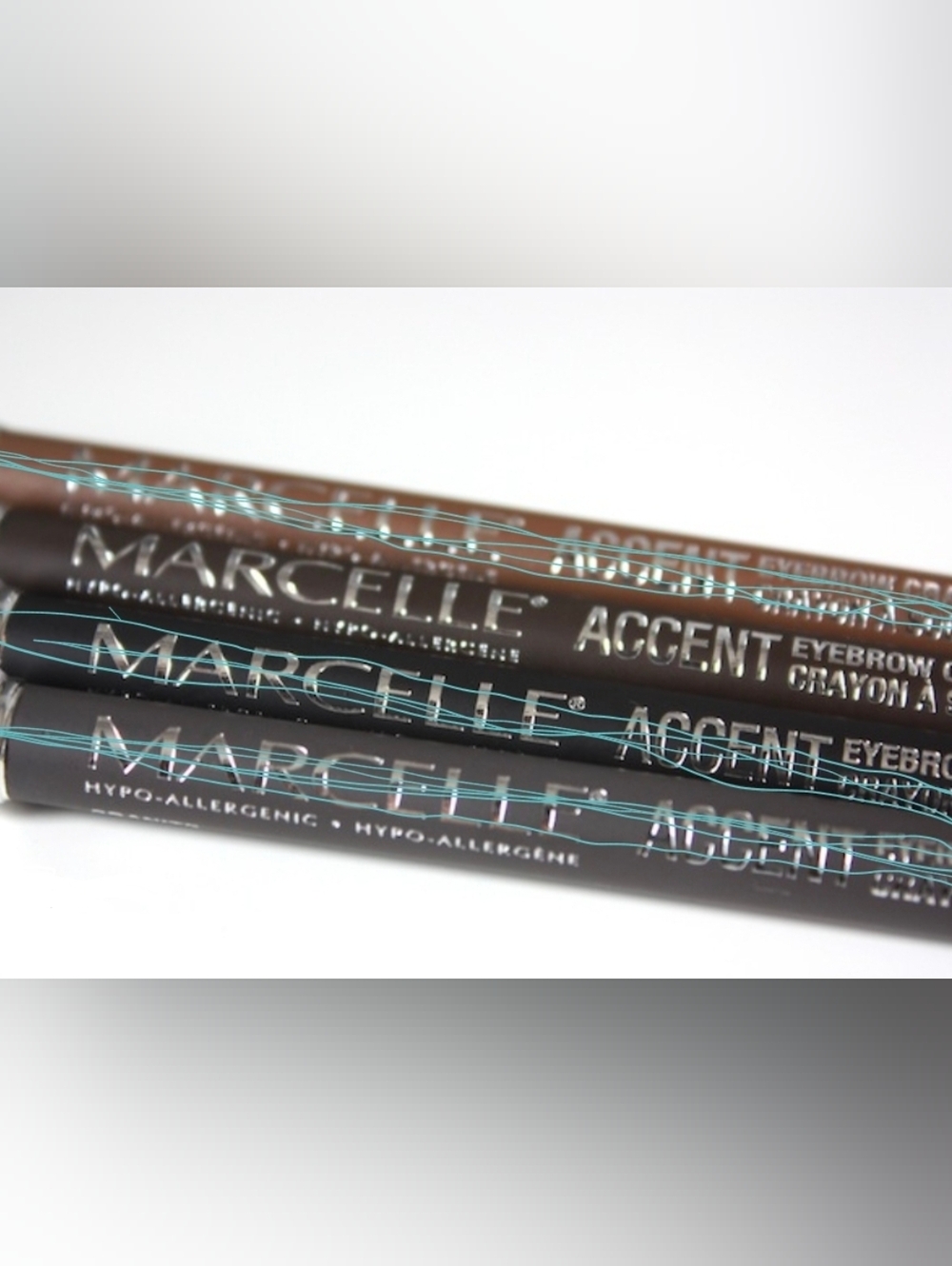 Marcelle Accent Eyebrow Pencil Crayon Spoolie 2in1 - Tendre Brown
